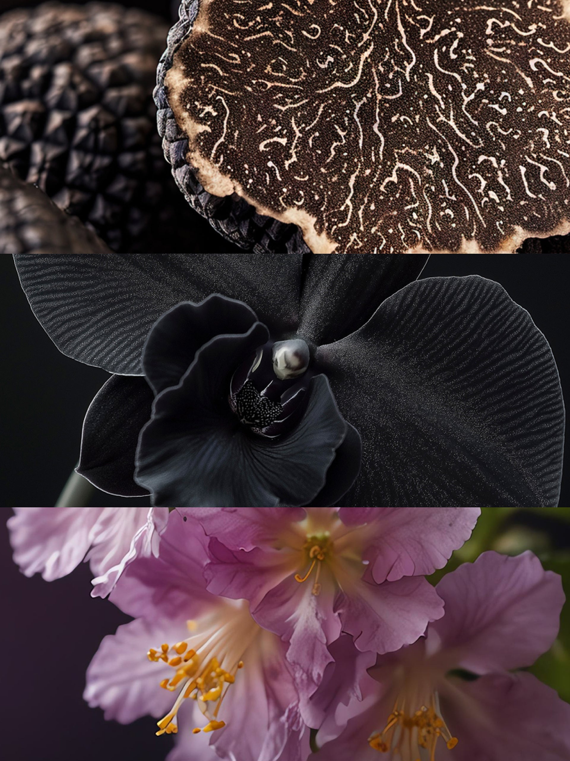 Olfactory notes. Black truffle, Black Orchid, Patchouli